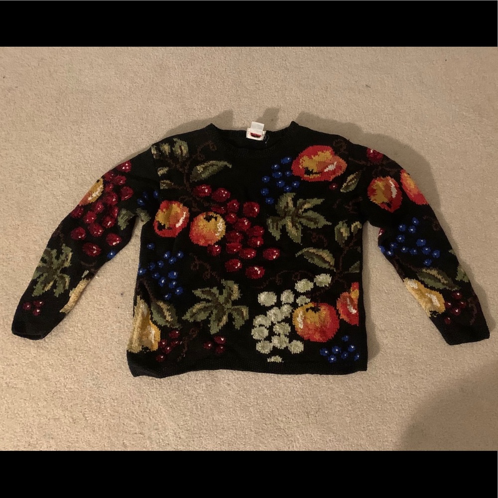 Vintage fruit Sweater